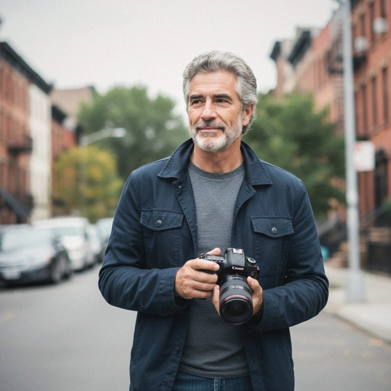 Frank Moretti outdoors