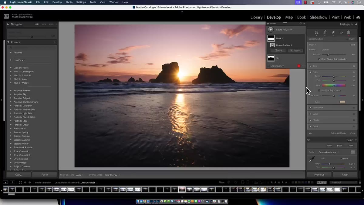 Red mask overlay showing on top of image