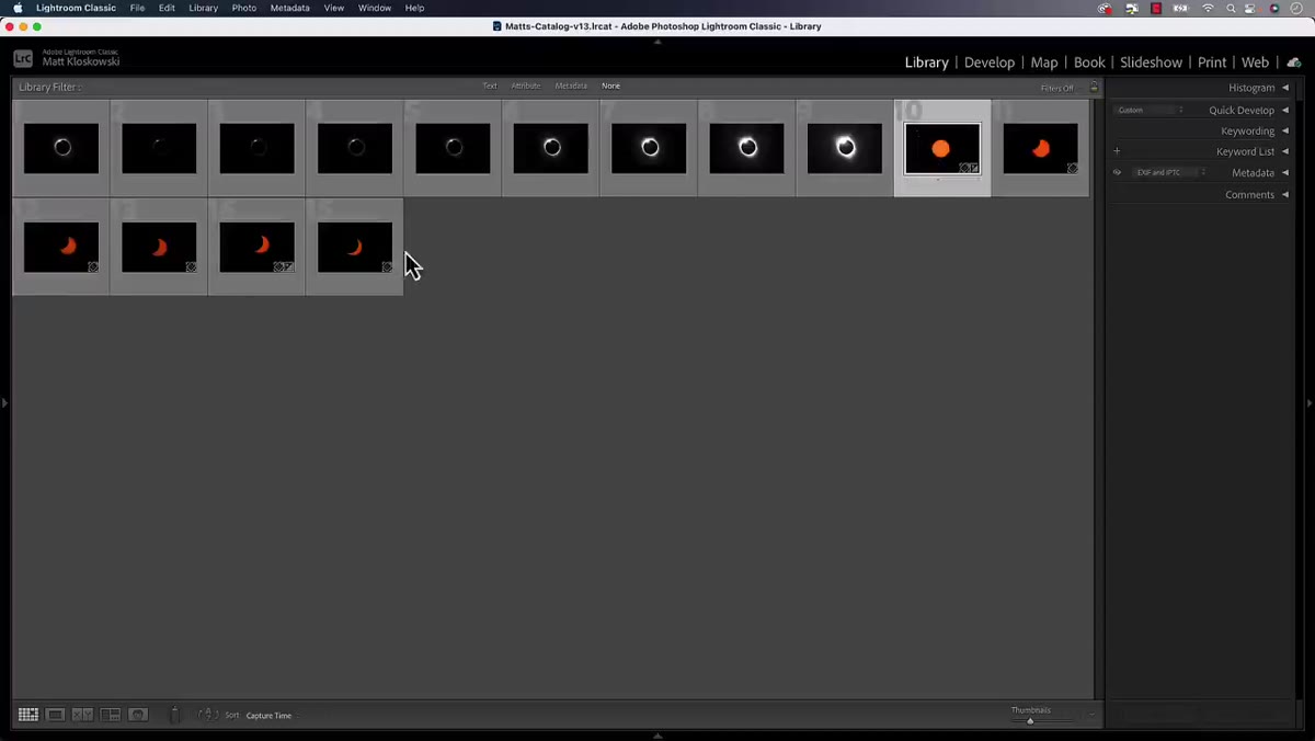 caption: Selecting multiple images to open as layers in Photoshop