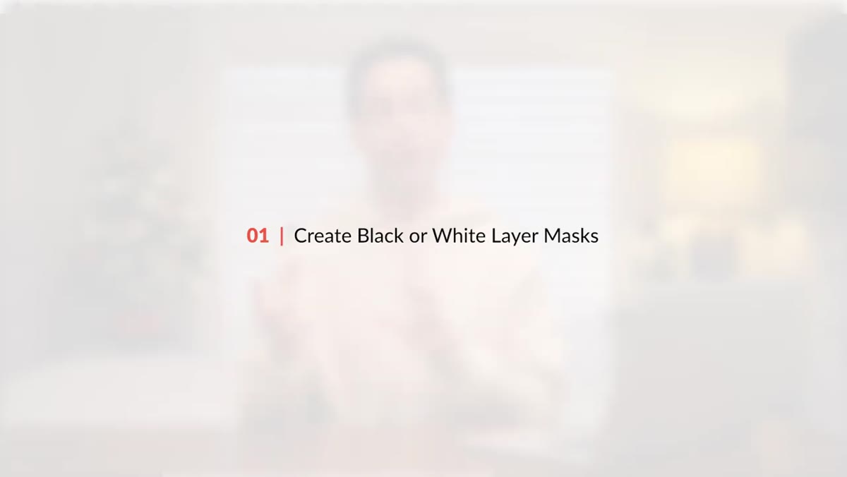 Layer mask icon clicked in Photoshop Layers panel