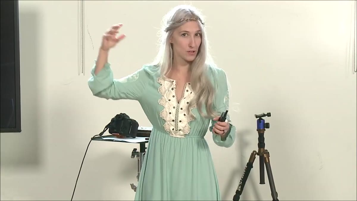 Two lights positioned behind subject aimed down at hair
